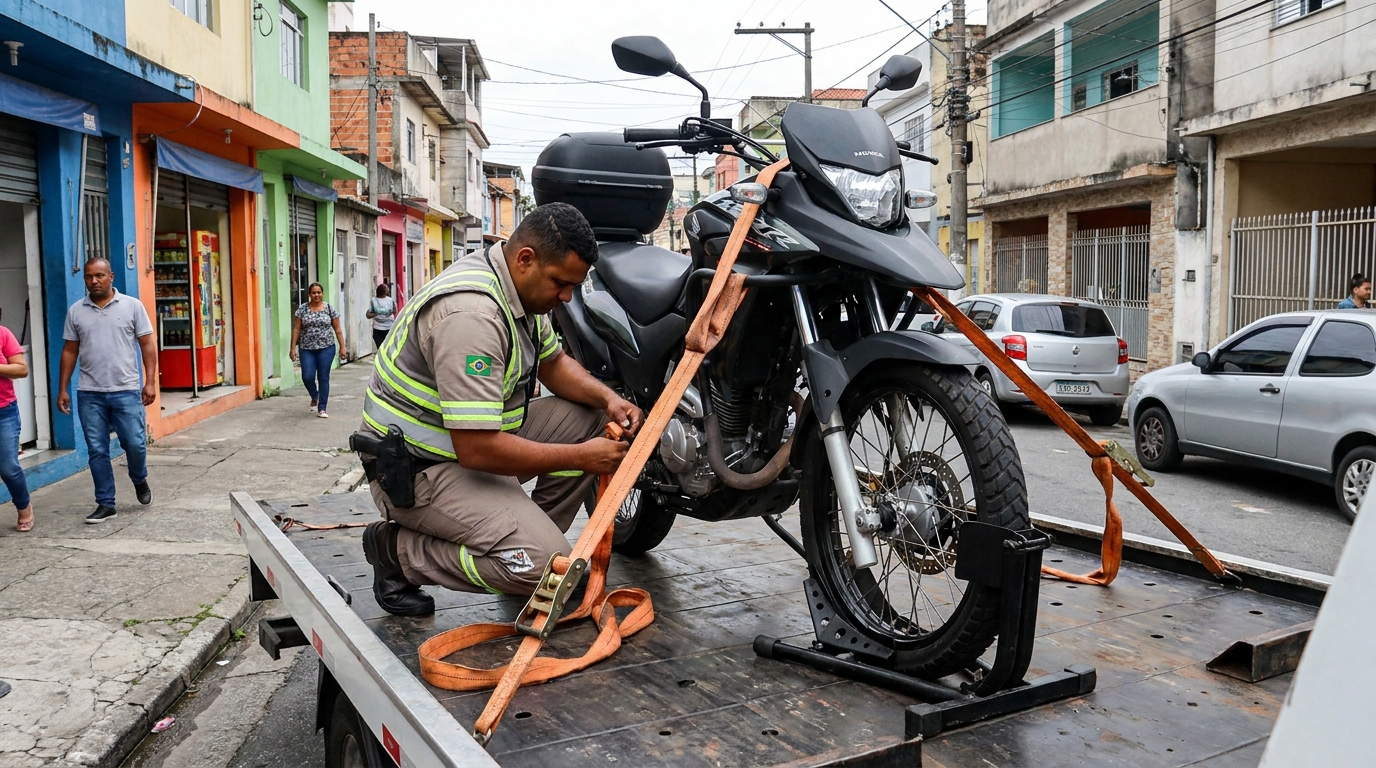 Guincho para Moto no Bairro Mandacaru, Petrolina‑PE